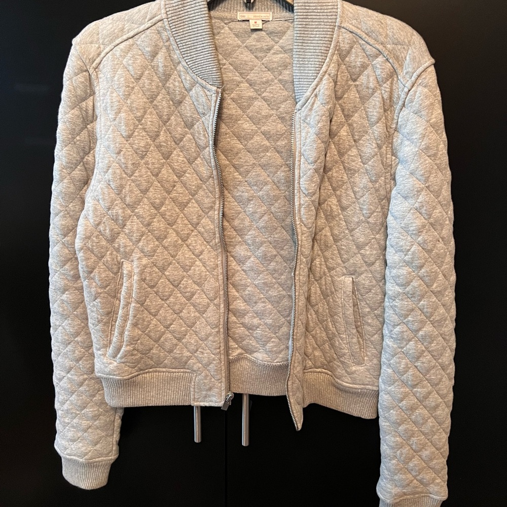 Gap Grey Bomber Jacket - image 1